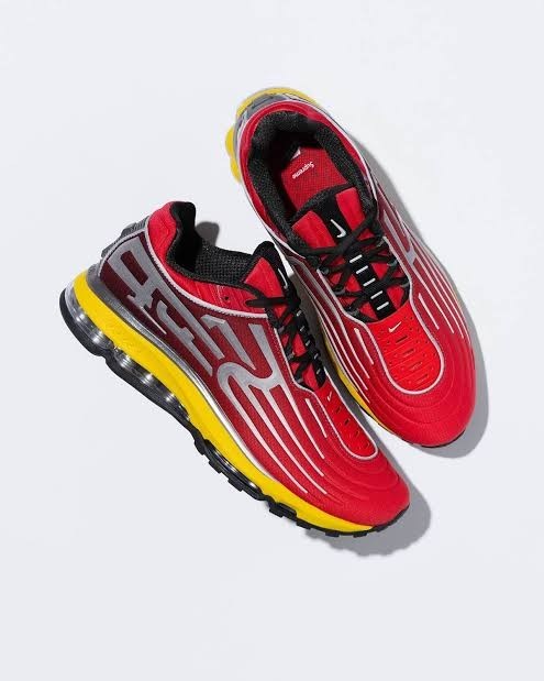 IM7412-600 Supreme à Nike Air Max 2001 Air Ecstasy "University Red" (Men's)