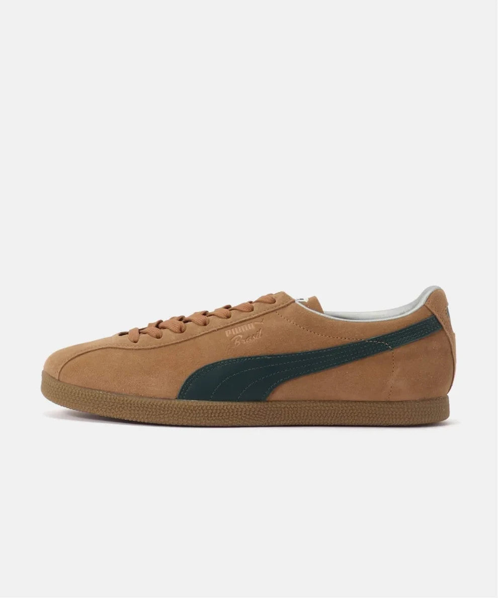 401048-12 Puma Brasil "Melted Caramel/Green Terrain"