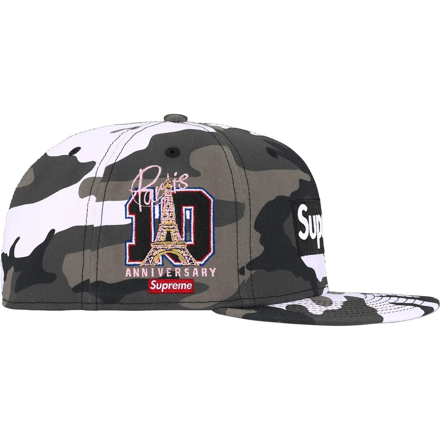Supreme Shop Box Logo New Era (Paris) Snow Camo