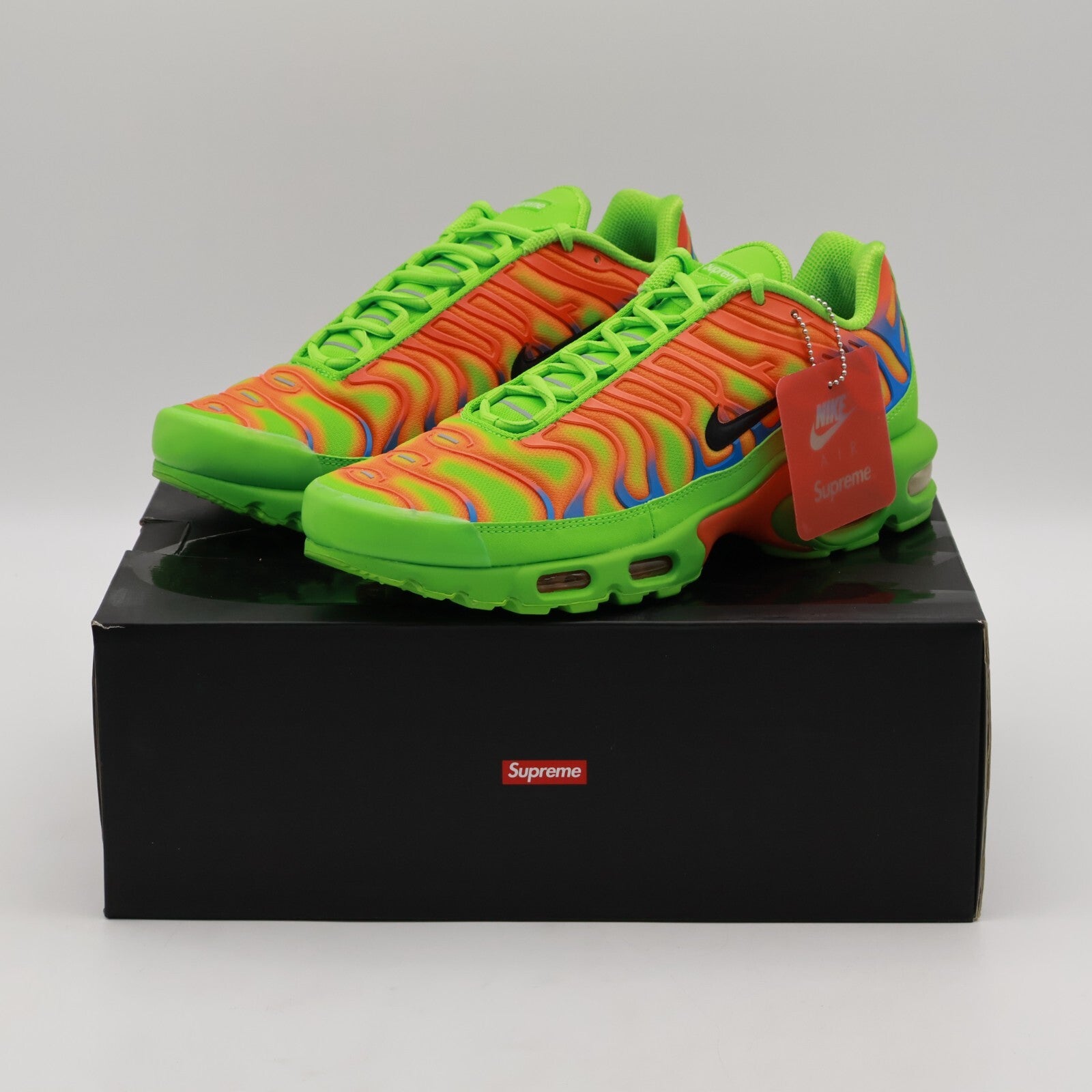 DA1472-300 Nike Air Max Plus TN Supreme Mean Green Black Vivid Orange (Men's)