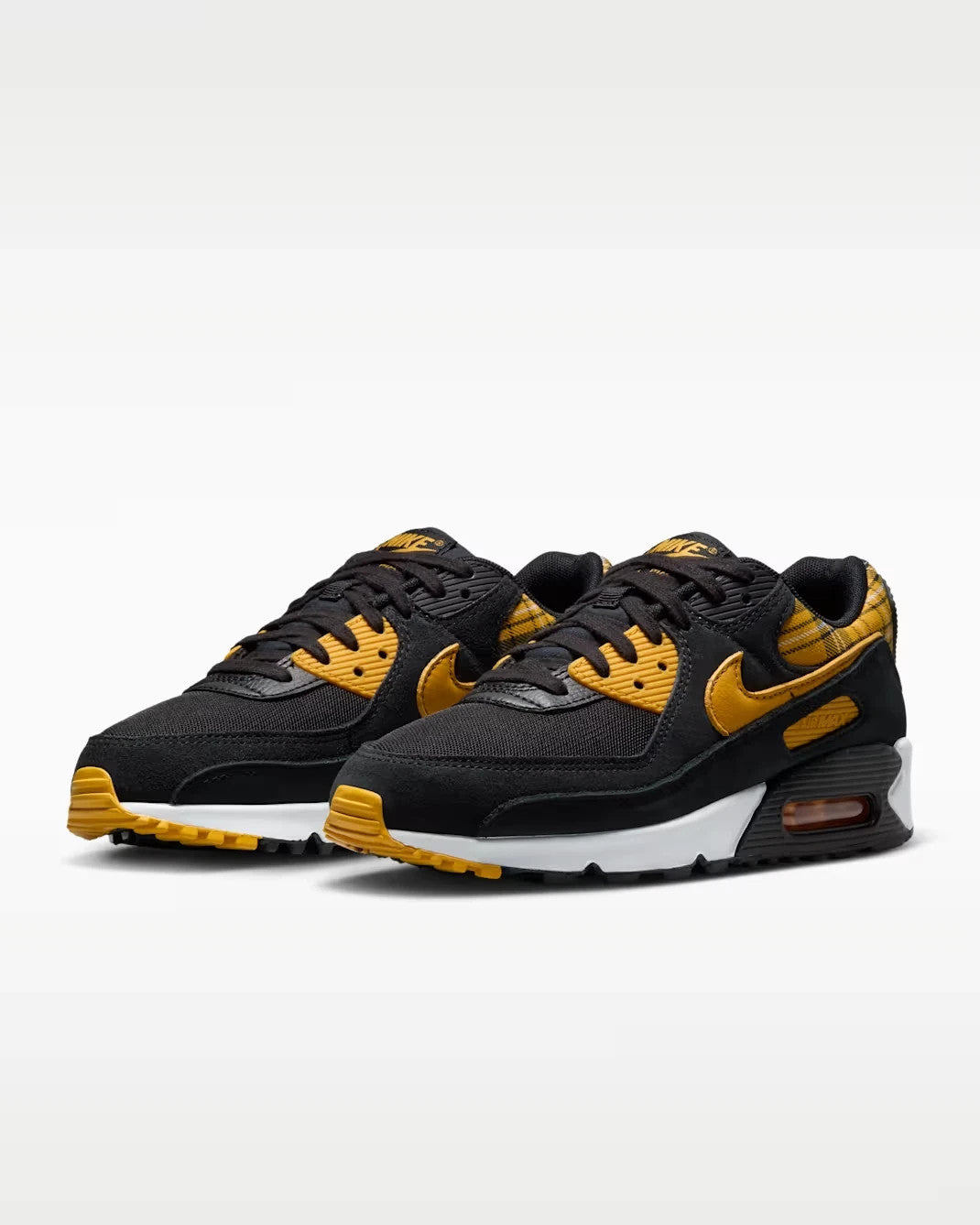 IR5598-001 Nike Air Max 90 "Yellow Plaid" (Women's)