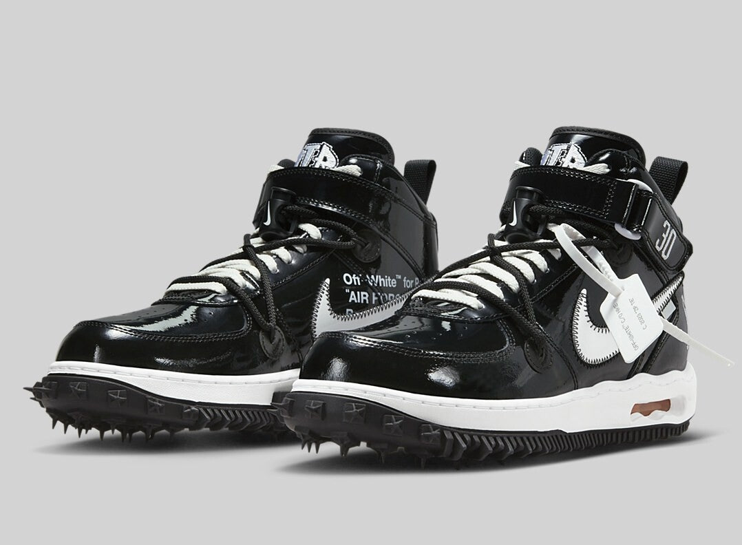 DR0500-001 Off-White à Nike Air Force 1 Mid Sheed (Men's)