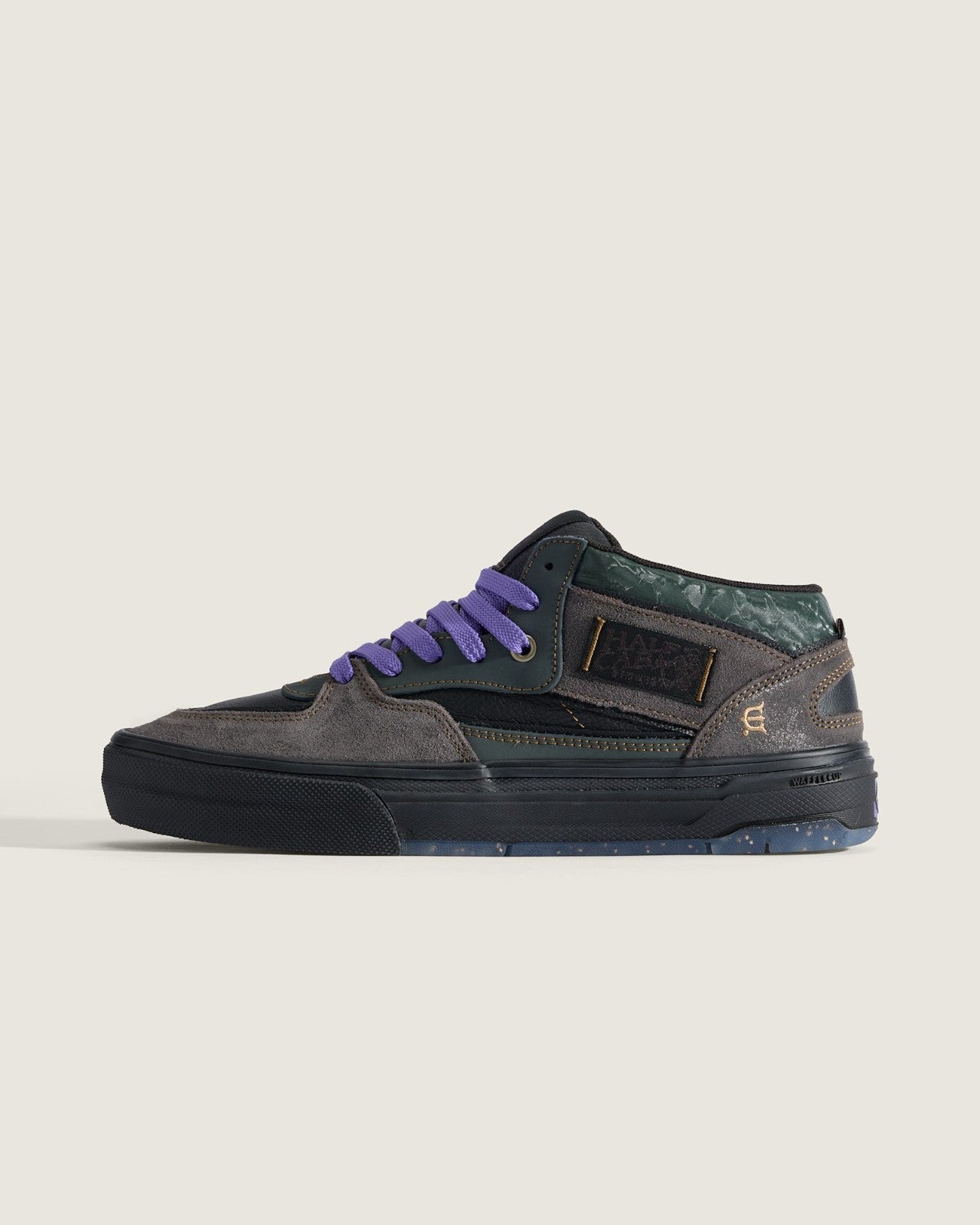 VN000D9ZEAQ Evisen Skateboards à Vans Skate Half Cab Wafflecup "Black/After Dark