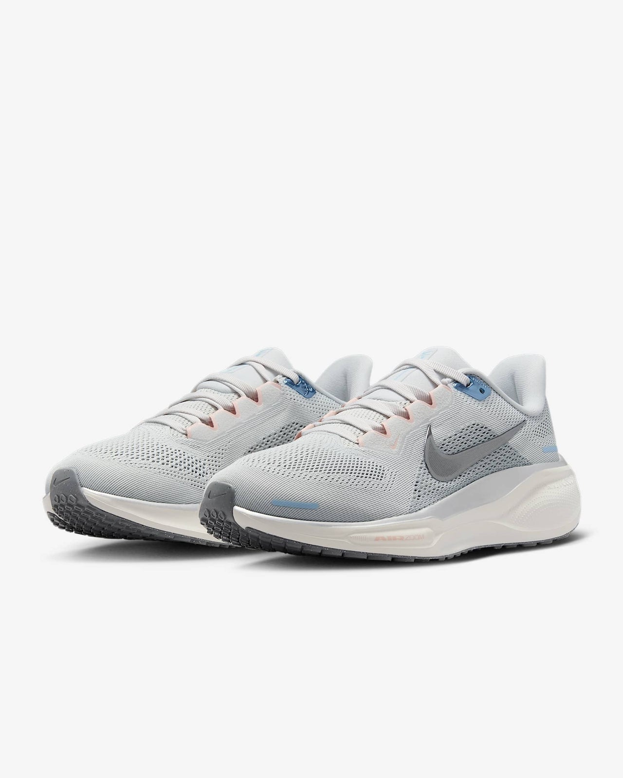 FD2723-007 Nike Pegasus 41 Photon Dust Sail Echo Pink Metallic Pewter (Women's)