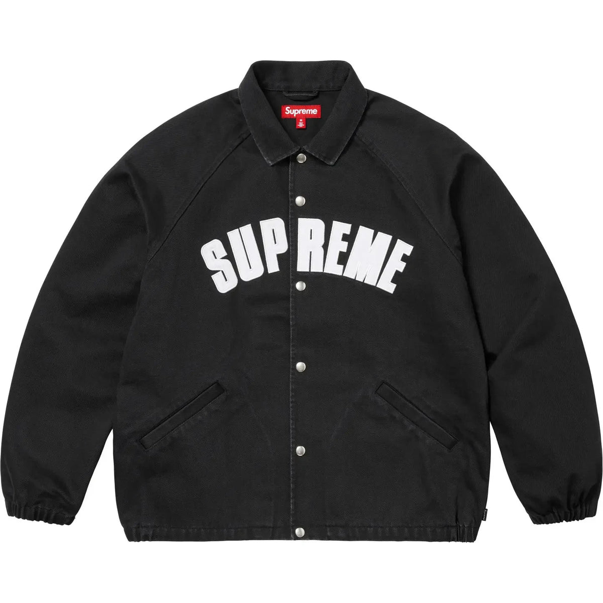Supreme Arc Denim Coaches Jacket Black