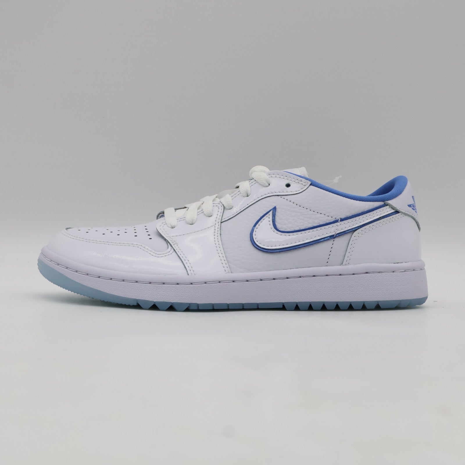 DD9315-118 Nike Air Jordan 1 Low Golf White Blue Tint Legend Blue (Men's)