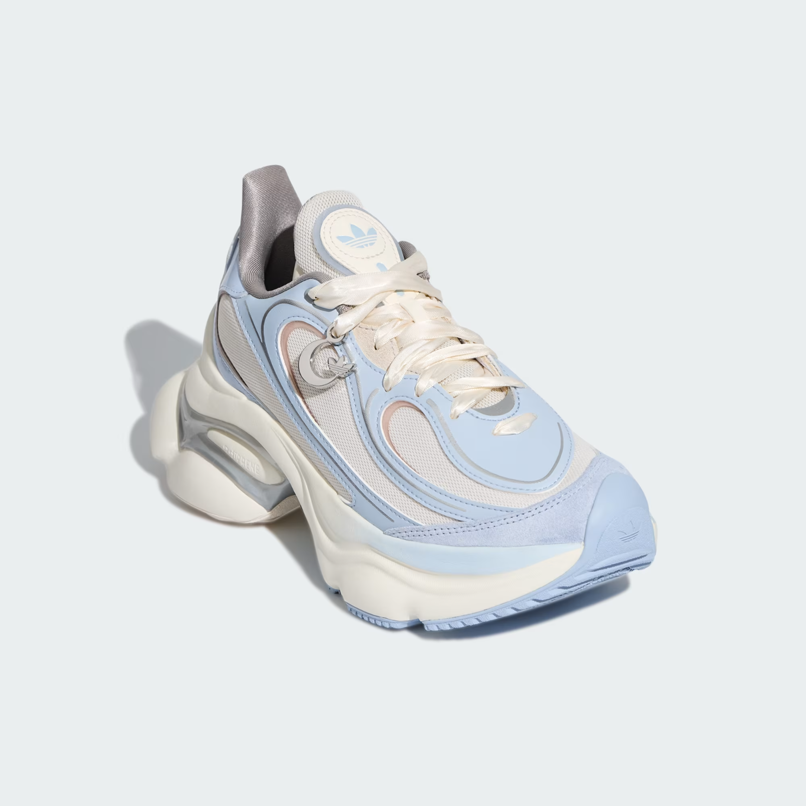 LA3789 Adidas Ozvenuz "Core White/Crystal Sky" (Women's)