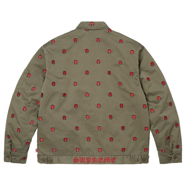 Supreme x Spitfire Work Jacket Olive