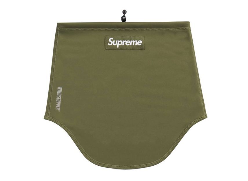 Supreme WINDSTOPPER Neck Gaiter Dark Olive