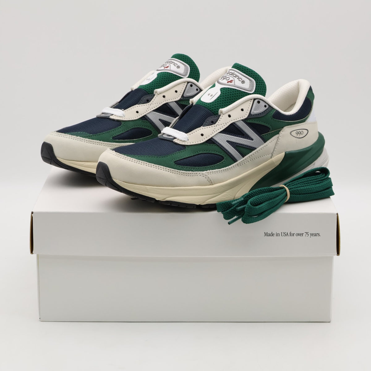 U990SH6 Shohei Ohtani New Balance 990V6 NB103 White Marsh Green Outerspace(Men's