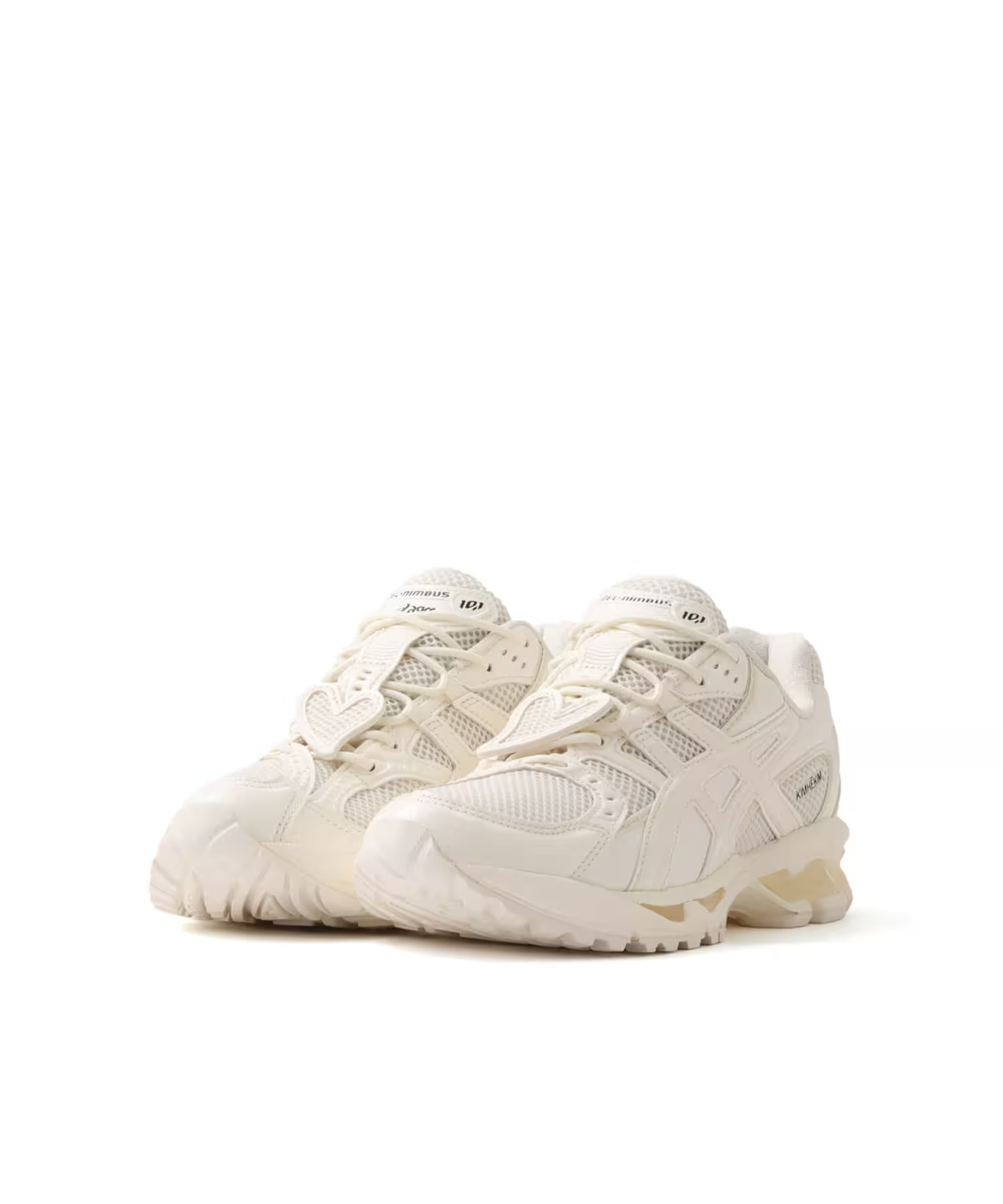 1203A833-100 KIMHEKIM Asics Gel-Nimbus 10.1 Off White (Men's)