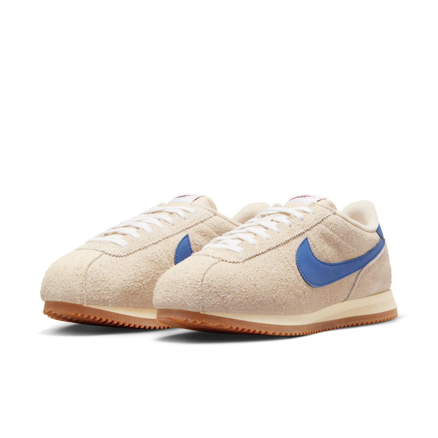 FJ2530-101 Nike Women's Cortez Vintage Suede Sanddrift Game Royal (Women's)