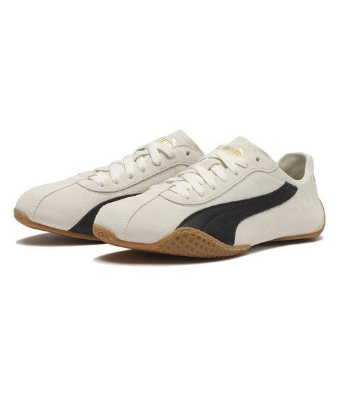409194-01 Puma K-Street Suede "Frosted Ivory/PUMA Black" (Men's)