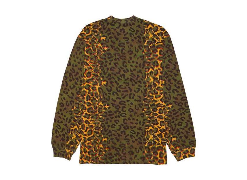 Supreme Small Box L S Tee Cheetah