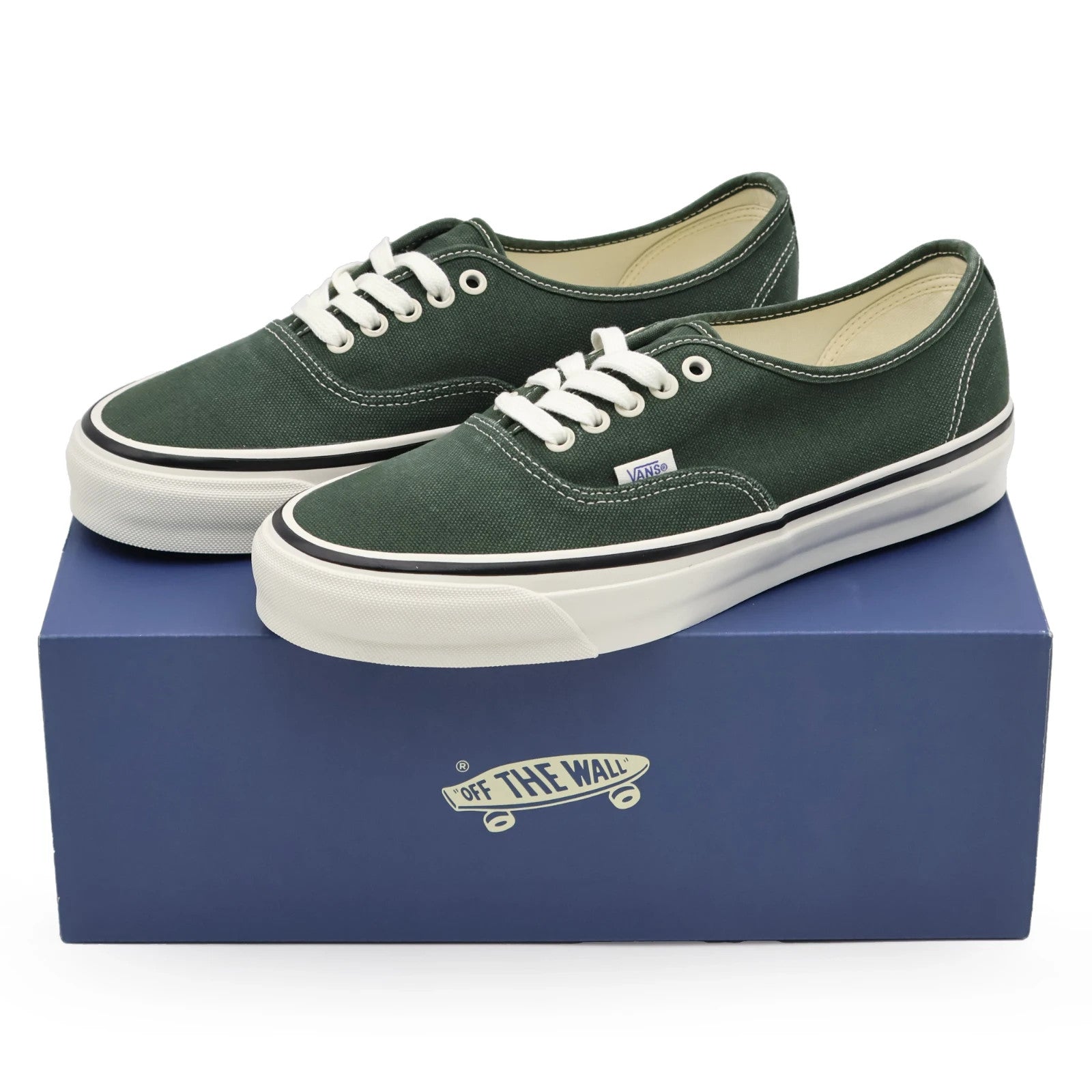 VN000EBNKEL Vans Premium Authentic 44 Duck Canvas Kelp Green (Men's)
