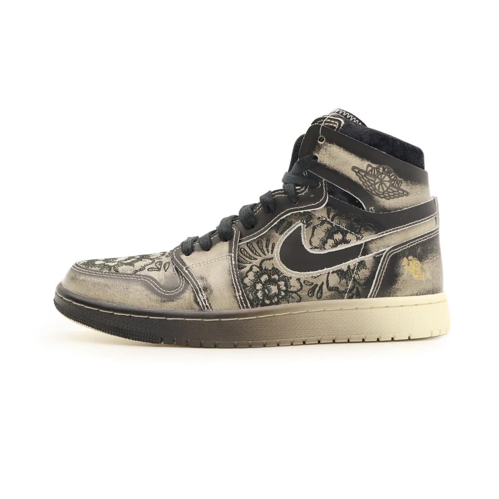 FQ8155-010 Nike Air Jordan 1 High Zoom CMFT 2 Dia De Muertos Pale Ivory (Men's)