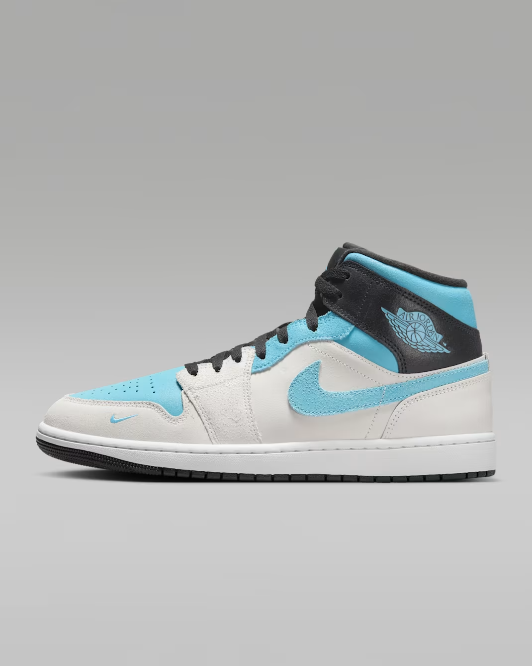 IM6567-121 Nike Air Jordan 1 Mid SE Blue Chill (Men's)