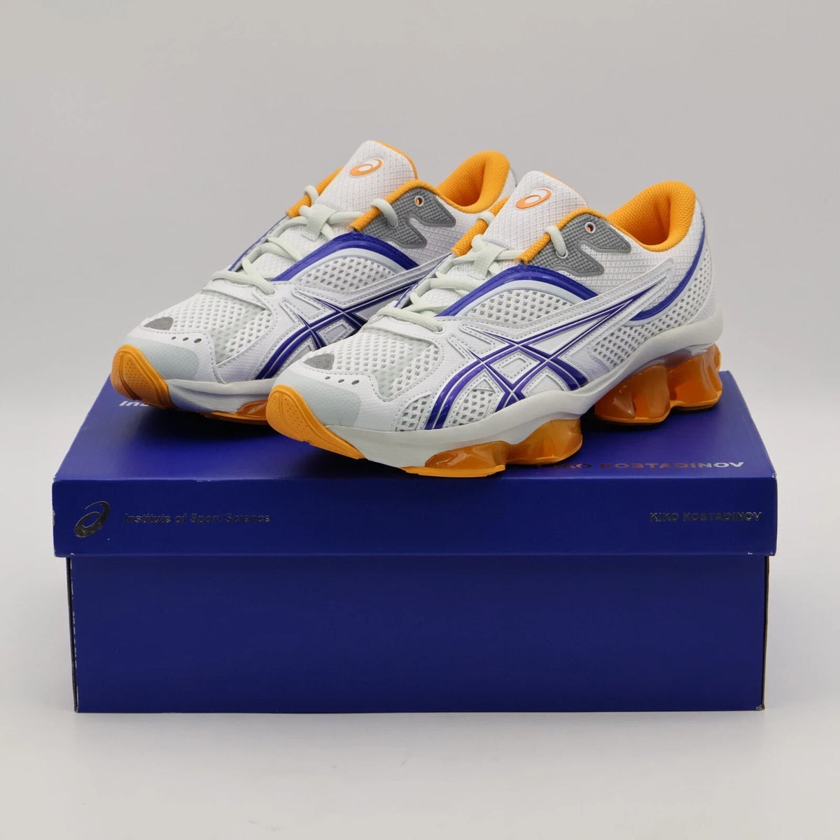 1201A869-100 Kiko Kostadinov Asics Gel-Quantum Zientzia White Blue (Men's)