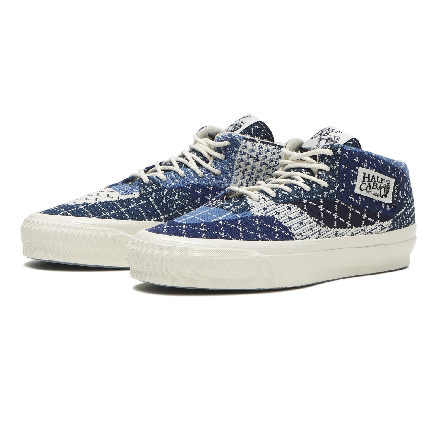 VN000SHWBLU FDMTL Ã OTW by Vans Half Cab 33 EK Denim (Men's)