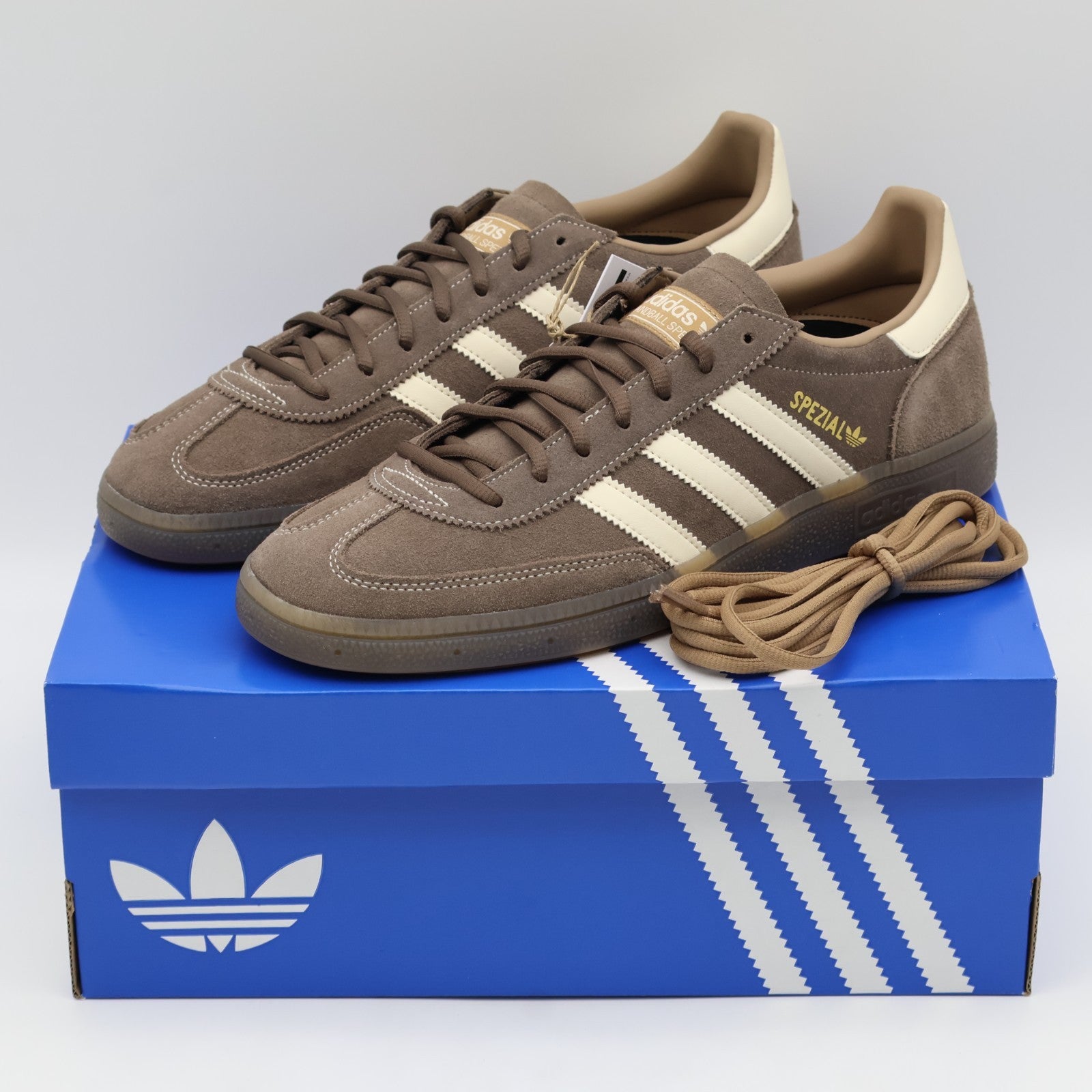 KK1153 adidas Handball Spezial Earth Strata Wonder White Gum (Men's)