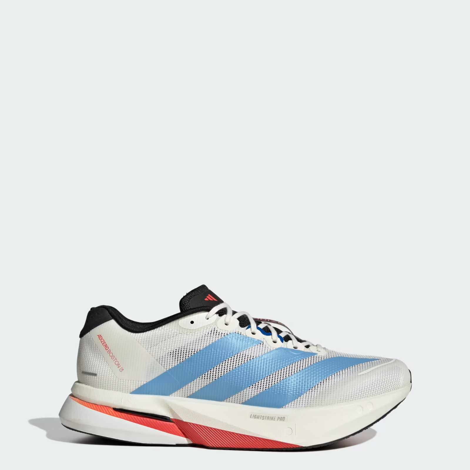 KK4992 adidas Adizero Boston 13 "Off White/Light Blue/Gold Metallic" (Men's)