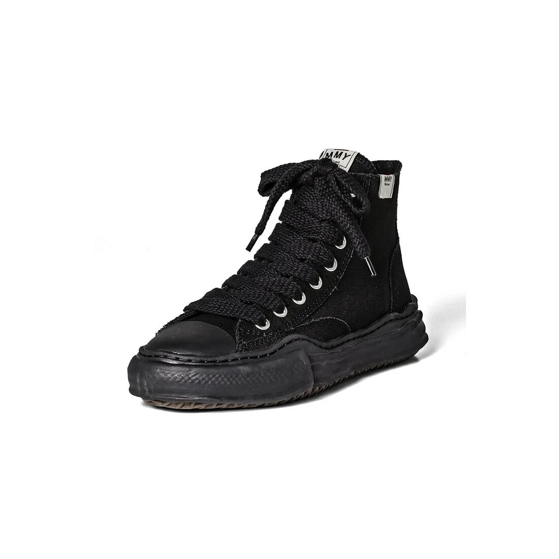 A01FW701-BLACK-BLACK Maison MIHARA YASUHIRO PETERSON Original Sole Canvas(Men's)