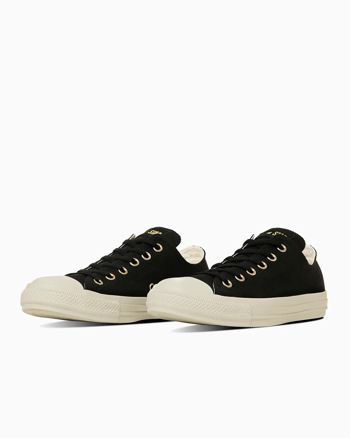31315762 Converse All Star Goldlogolabel OX Black (Men's)