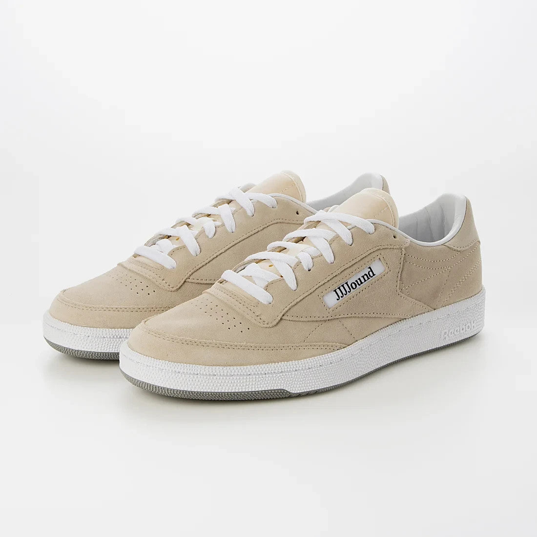 100073319 JJJJound à Reebok Club C 85 Cork White Space Grey (Men's)