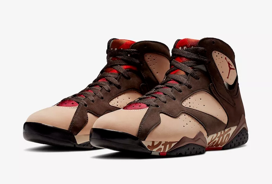AT3375-200 AT3375-200 Patta à Nike Air Jordan 7 OG Brown (Men's)