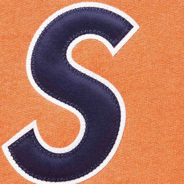 Supreme S Logo Hooded Sweatshirt Bright Orange