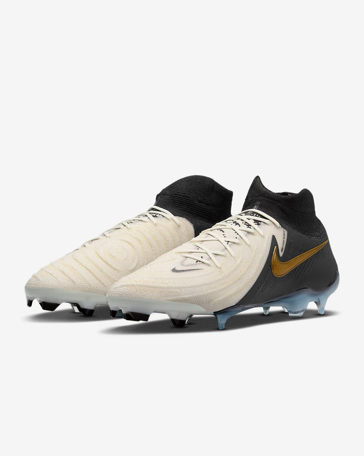 FJ2572-100 Nike Phantom Lunar 2 Elite White Metallic Gold Coin Black (Men's)