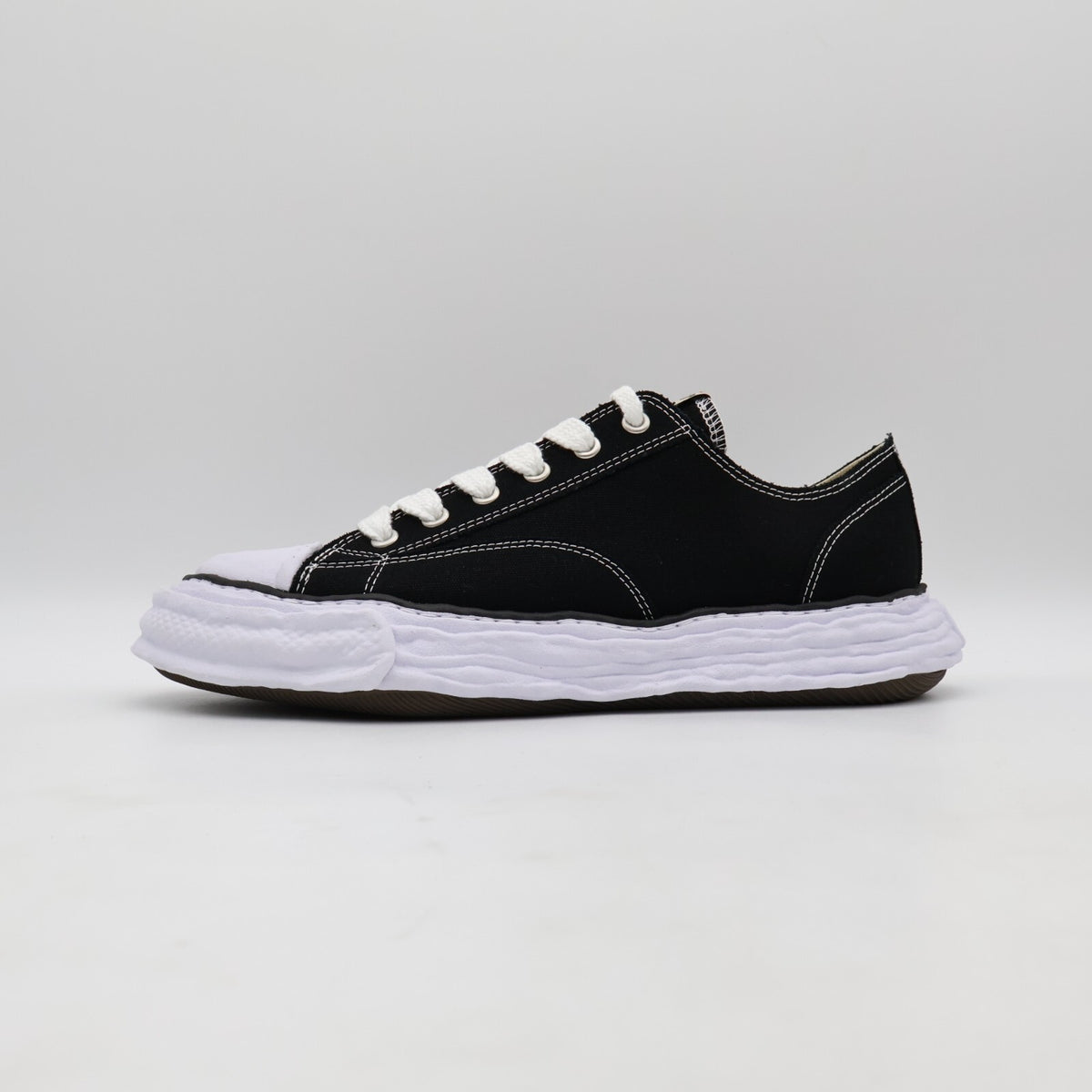 A11FW702-BLACK Maison MIHARA YASUHIRO PETERSON 23 Original Sole Canvas (Men's)