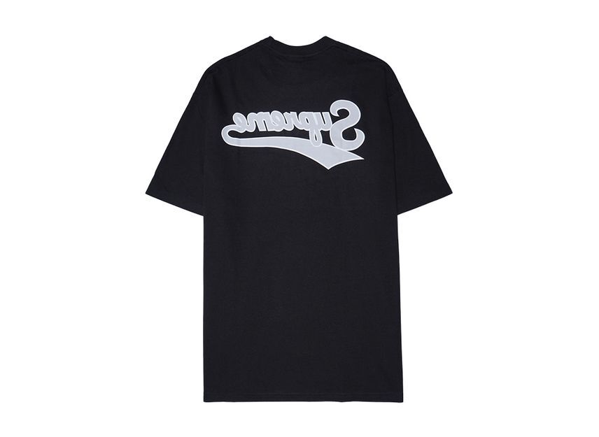Supreme Backwards Tee Black