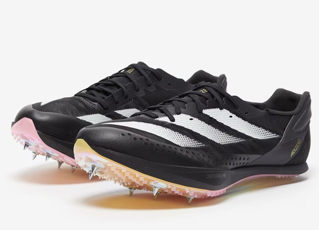 IG4330 adidas Adizero Prime SP 3 Lightstrike Core Black Zero Metallic (Men's)