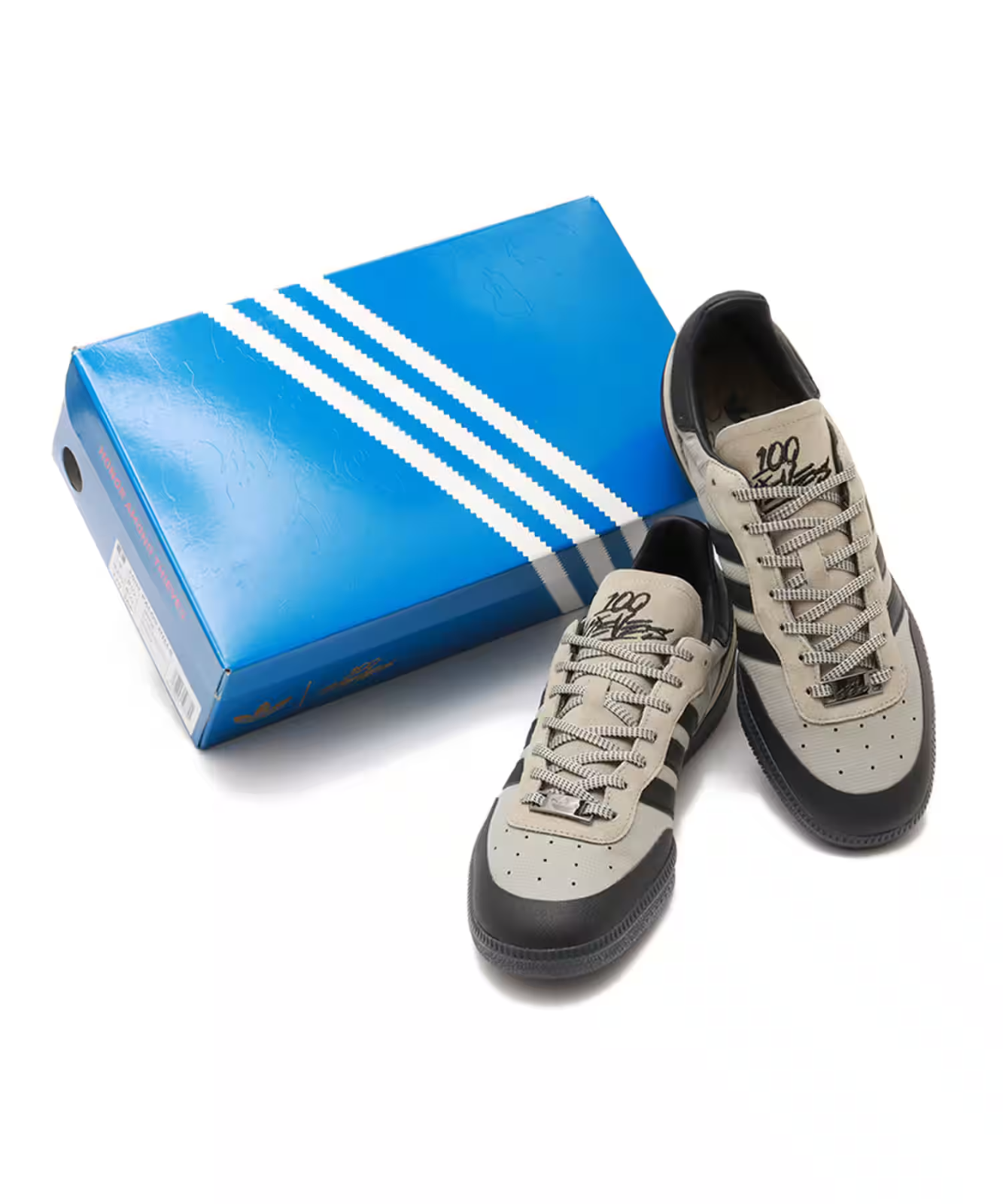JR5536 100 Thieves adidas Originals Palos Hills Silver Pebble Core Black (Men's)