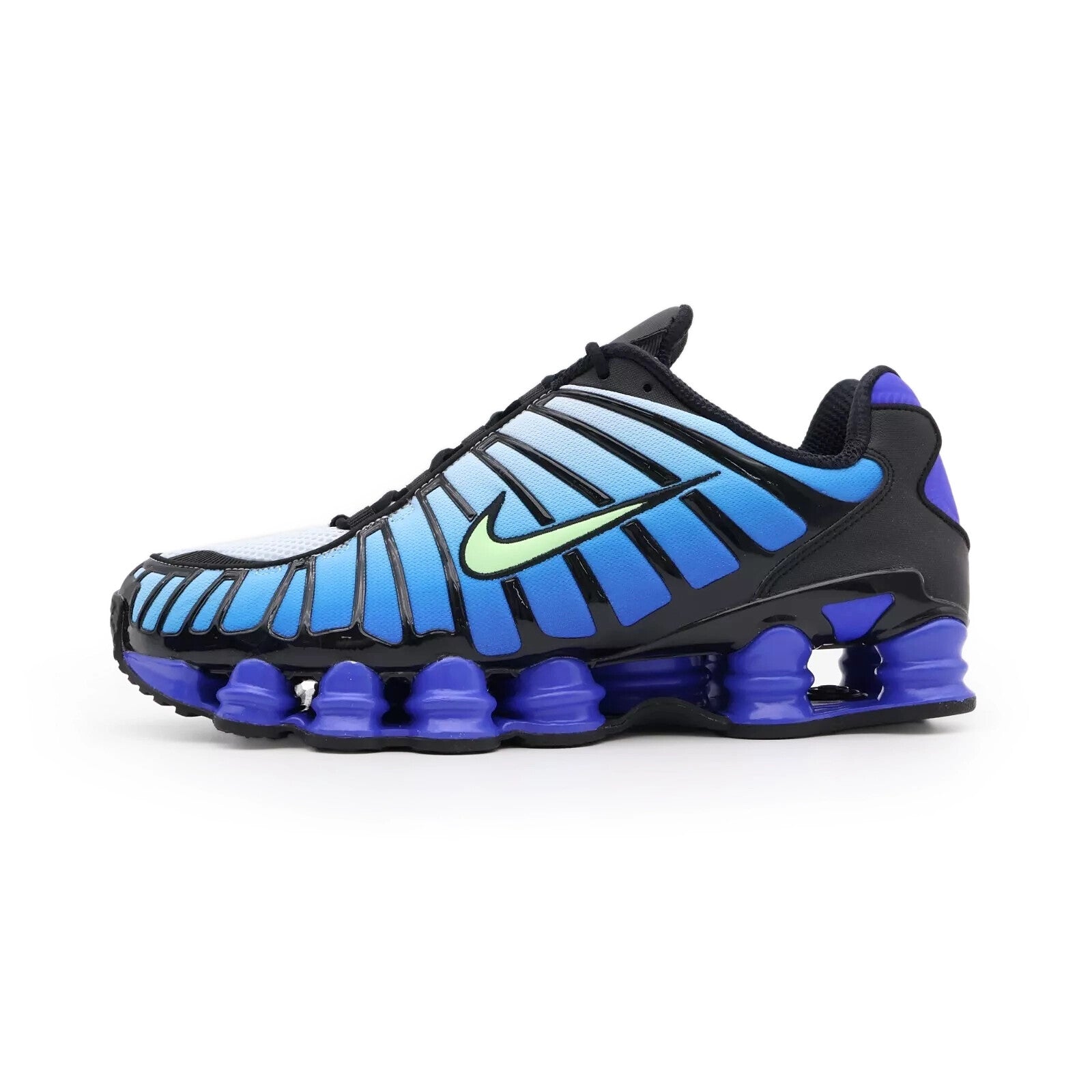 AV3595-009 Nike Shox TL Vapor GreenRacer Blue (Men's)