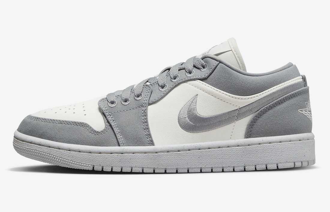 DV0426-012 Nike WMNS Air Jordan 1 Low Light Steel Grey