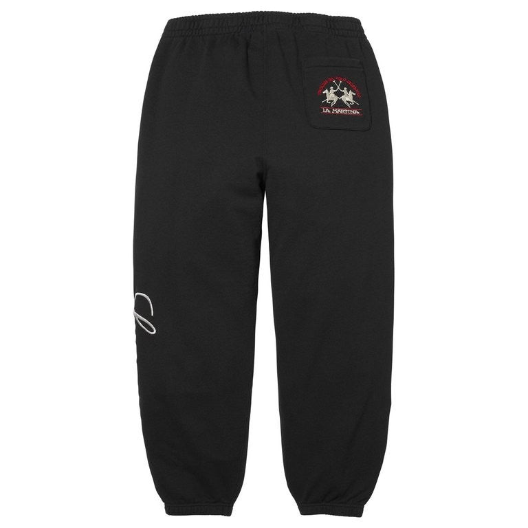 Supreme x La Martina Sweatpant Black