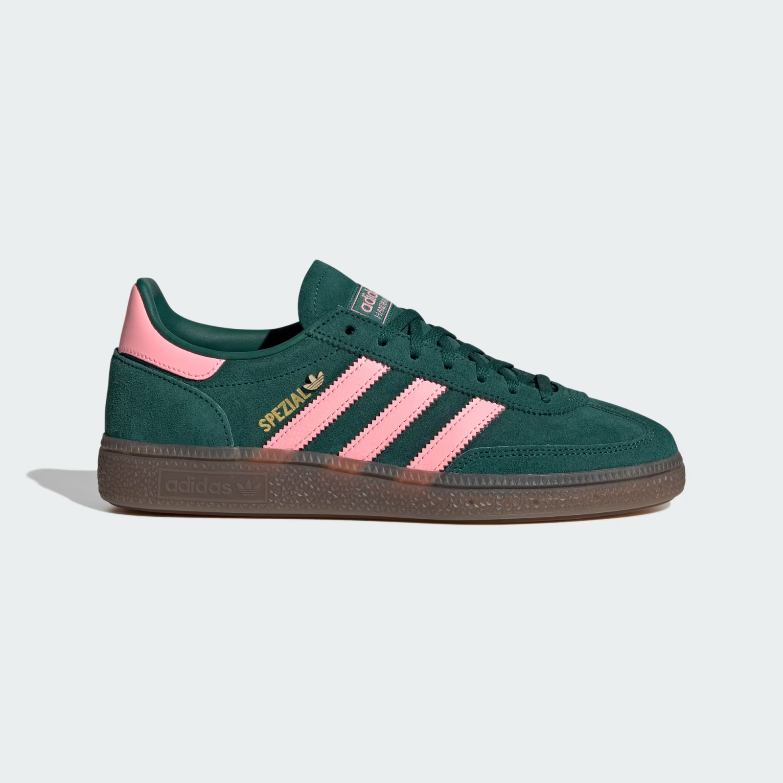 IH1496 adidas Handball Spezial Collegiate Green Pink Spark (Women's)