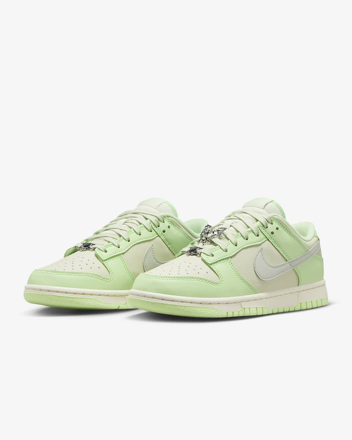 FN6344-001 Nike Dunk Low Next Nature SE Sea Glass Vapor Green Sail (Women's)