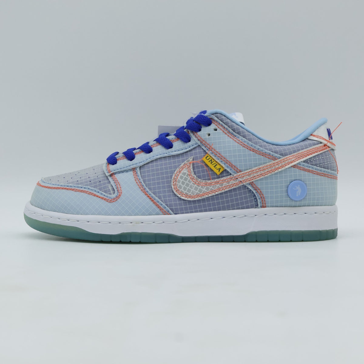 Size 8 - DJ9649-400 Nike Dunk Low x Union LA Passport Pack - Argon (Men's)