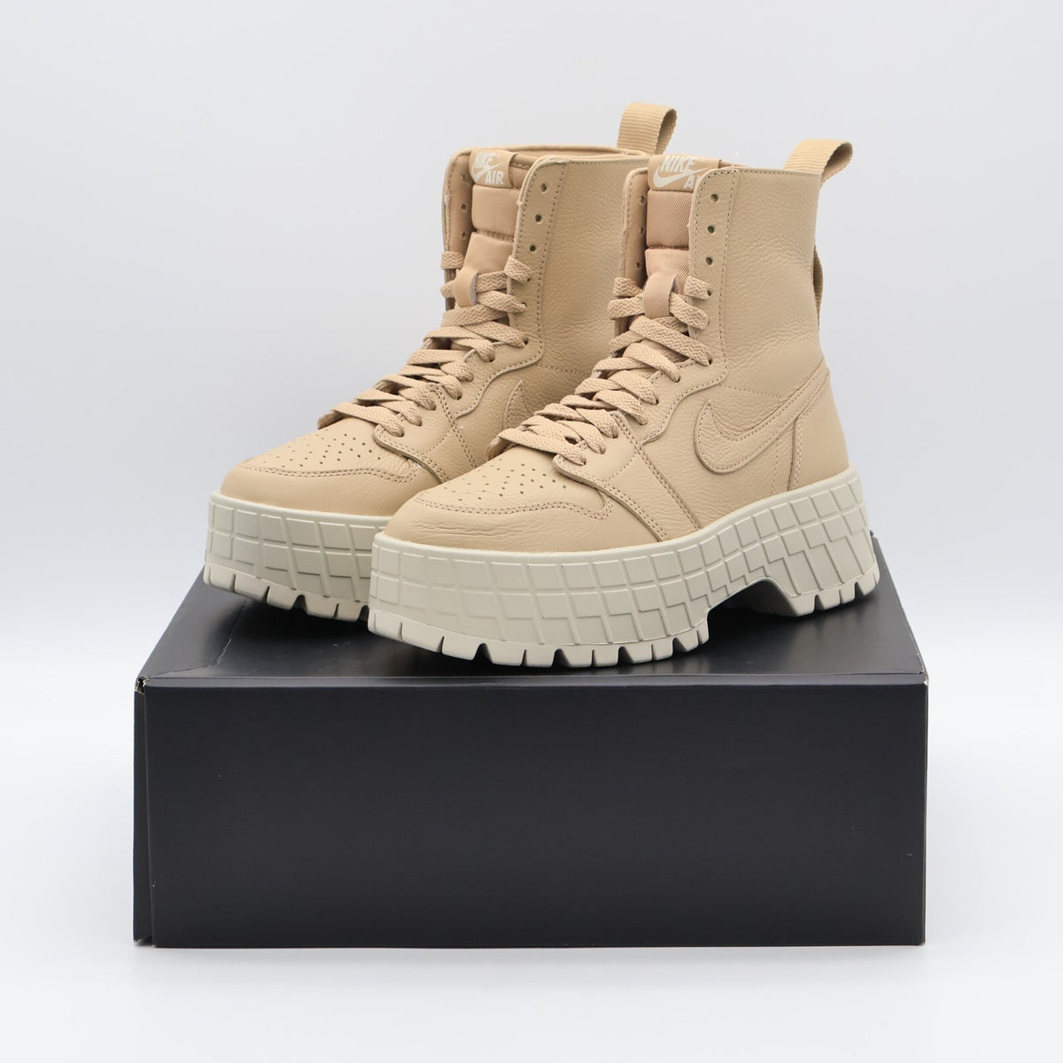 FJ5737-200 Nike Air Jordan 1 Brooklyn Legend Medium Brown (Women's)
