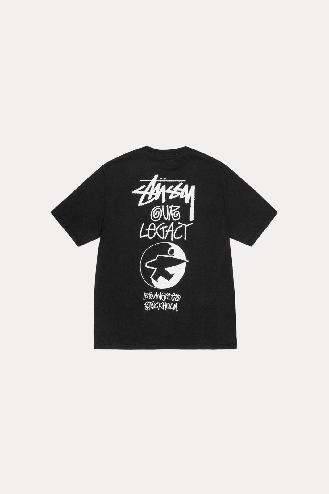 Stussy Our Legacy Work Shop Surfman Tee Pigment Dyed Black 3904017