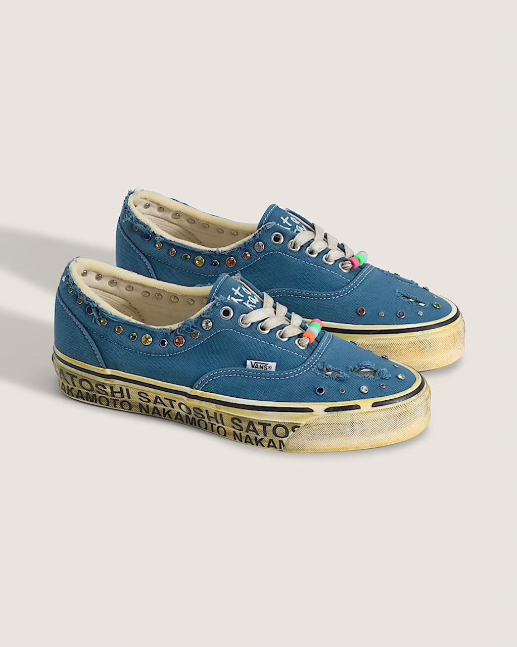VN00114ESN0 Satoshi Nakamoto à OTW by Vans Era 95 "Lucky Charms/Navy" (Men's)