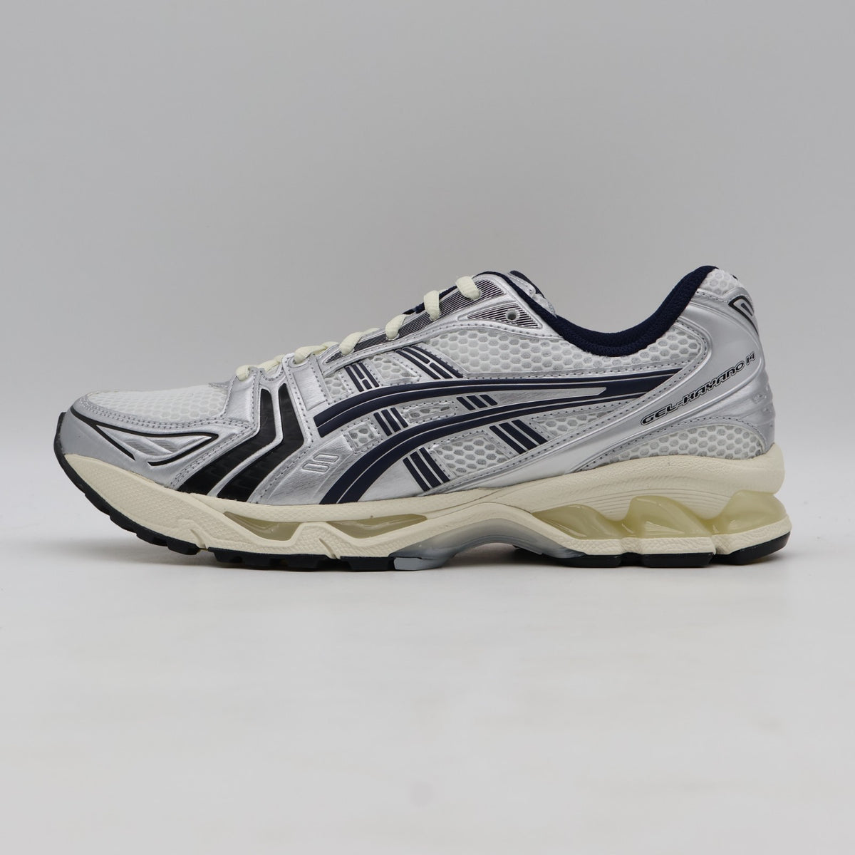 1203A961-100 JJJJound à Asics Gel-Kayano 14 White Midnight (Men's)