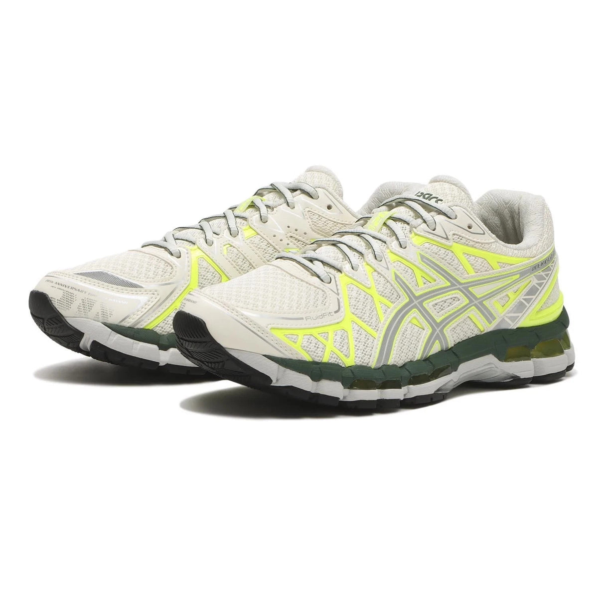 1203A388-103 Asics Gel-Kayano 20 Cream Pure Silver (Men's)