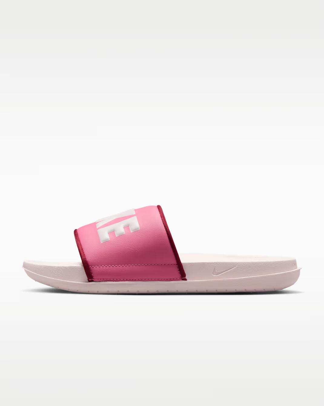 BQ4632-608 Nike Offcourt Slide Pecan Team Red Pearl Pink (Women's)