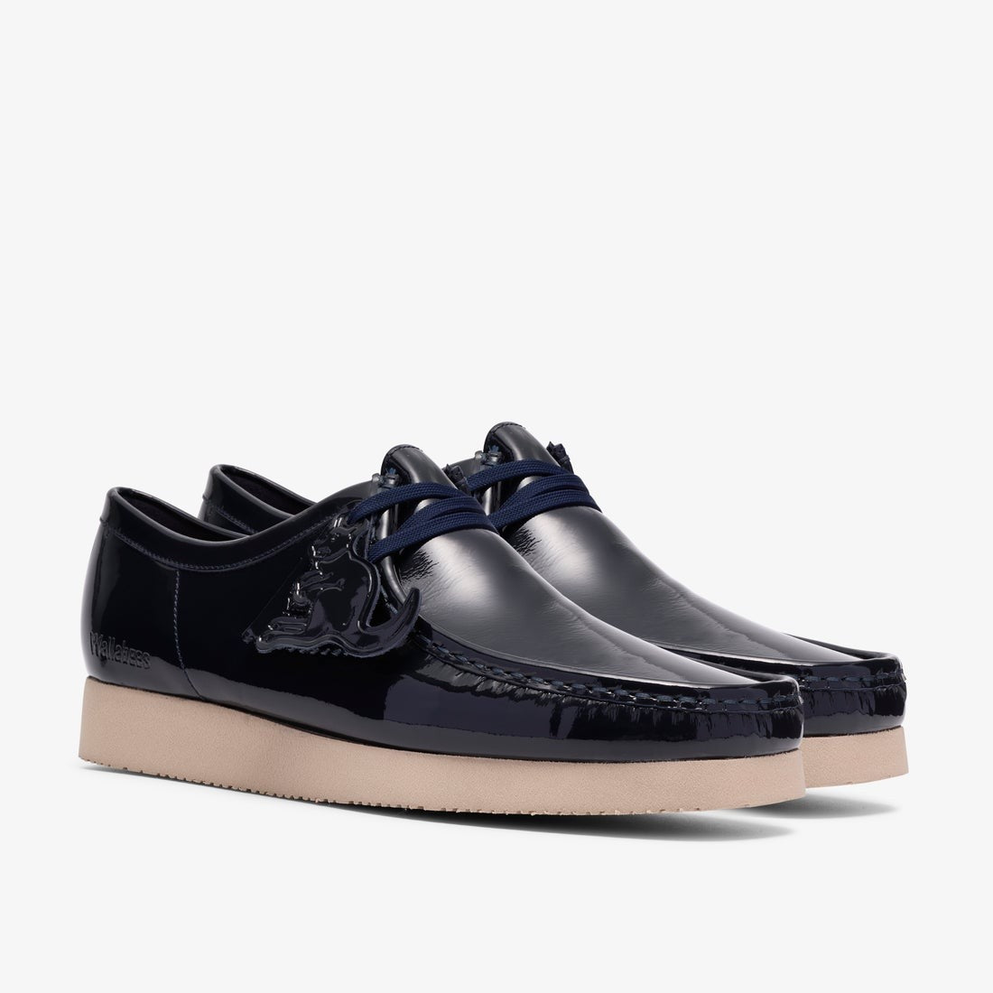 26186520 Clarks Wallabee 2604 "Navy Patent" (Men's)