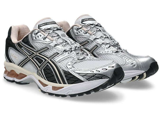 1203A543-104 Asics Gel-Nimbus 10.1 White Obsidian Grey (Men's)