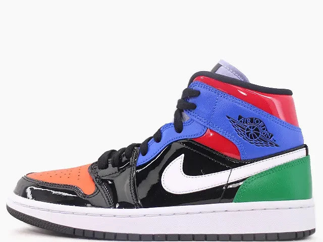 CV5276-001 Nike Air Jordan 1 Mid "Multi Patent" (Women's)